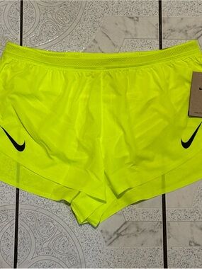 Nike AeroSwift Dri-FIT ADV 2” Lined Running Shorts Men's Size Large FN3349-702